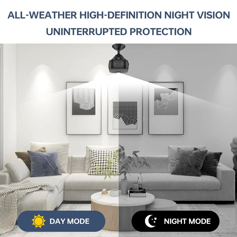 Mini HD 4K Camera WiFi Wireless Monitoring Security Protection Remote Monitor Camcorders Video Surveillance Smart Home