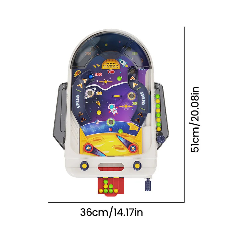 Kids Space Table Games Pinball Shooting Machine Indoor Children's Education Puzzle Toys for Boys Girls Children's Day Gifts